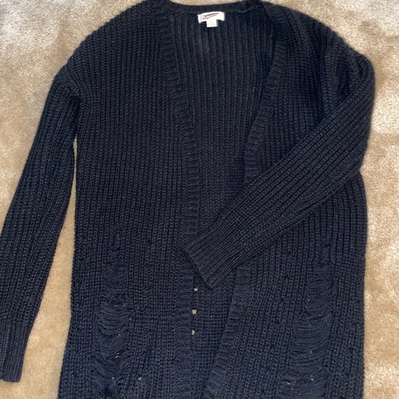 XS Arizona Jean Co. Distressed Cardigan - Picture 1 of 4